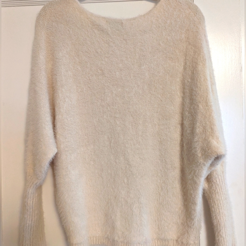 Cozy Cream Colored Dolman Sweater